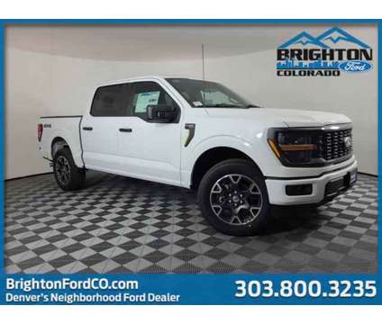 2024 Ford F-150 STX is a White 2024 Ford F-150 STX Car for Sale in Brighton CO
