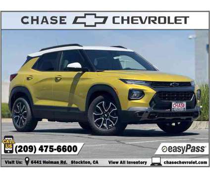 2023 Chevrolet Trailblazer ACTIV is a Yellow 2023 Chevrolet trail blazer Car for Sale in Stockton CA