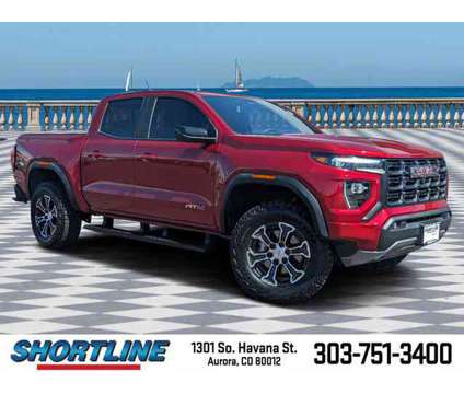 2023 GMC Canyon AT4 is a Red 2023 GMC Canyon Car for Sale in Aurora CO