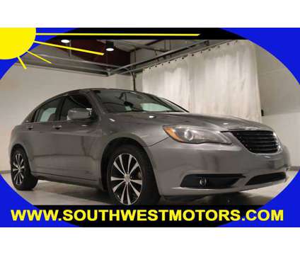 2013 Chrysler 200 Touring is a Grey 2013 Chrysler 200 Model Touring Car for Sale in Pueblo CO