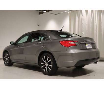 2013 Chrysler 200 Touring is a Grey 2013 Chrysler 200 Model Touring Car for Sale in Pueblo CO