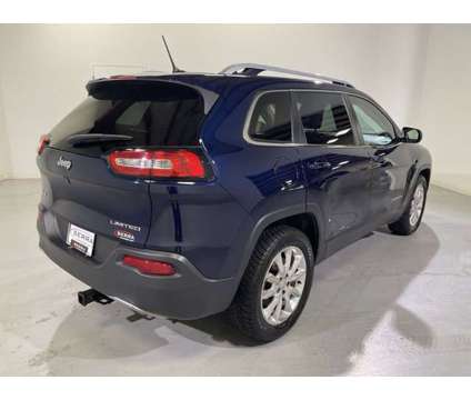 2014 Jeep Cherokee Limited is a Blue 2014 Jeep Cherokee Car for Sale in Traverse City MI