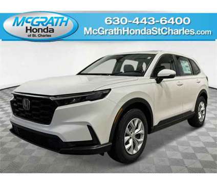 2025 Honda CR-V LX is a Silver, White 2025 Honda CR-V LX Car for Sale in Saint Charles IL