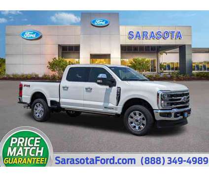 2024 Ford Super Duty F-250 SRW King Ranch is a White 2024 Ford Car for Sale in Sarasota FL