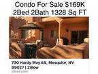 Condo For Sale 2 Bed 2 Bath