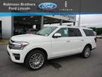 2024 Ford Expedition White, 25 miles