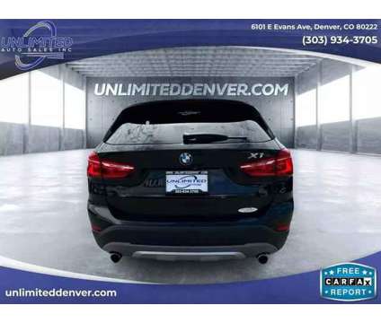 2018 BMW X1 for sale is a Black 2018 BMW X1 Car for Sale in Denver CO