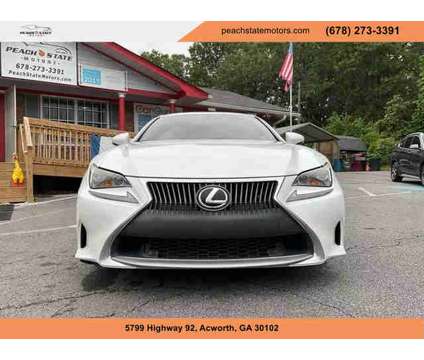 2016 Lexus RC for sale is a White 2016 Car for Sale in Acworth GA