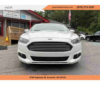 2014 Ford Fusion for sale is a White 2014 Ford Fusion Car for Sale in Acworth GA