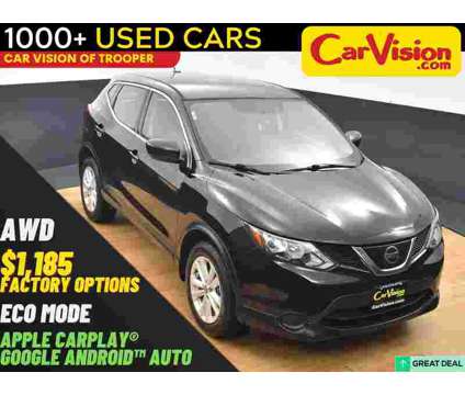 2019 Nissan Rogue Sport S is a Black 2019 Nissan Rogue S SUV in Norristown PA