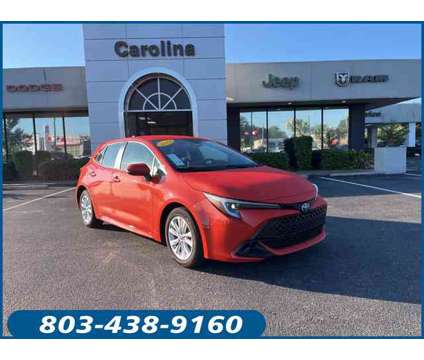 2023 Toyota Corolla Hatchback SE is a Red 2023 Toyota Corolla SE Hatchback in Lugoff SC