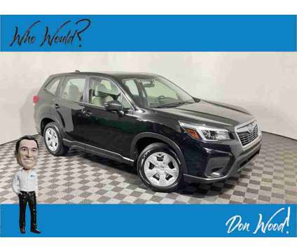 2021 Subaru Forester Base is a Black 2021 Subaru Forester 2.5i SUV in Athens OH