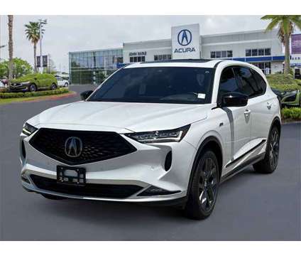 2023 Acura MDX A-Spec SH-AWD is a Silver, White 2023 Acura MDX SUV in Houston TX