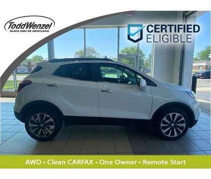 2021 Buick Encore Preferred AWD, 1 OWN, SUV is a White 2021 Buick Encore Preferred SUV in Westland MI