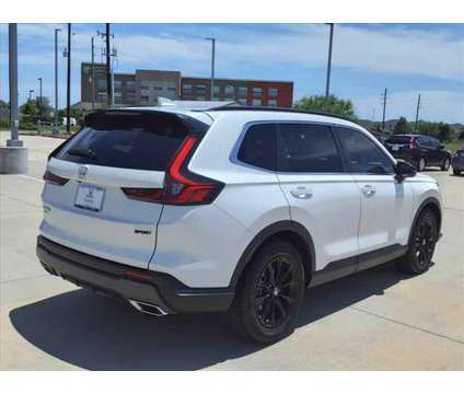 2024 Honda CR-V Hybrid Sport-L is a Silver, White 2024 Honda CR-V Hybrid in Rosenberg TX