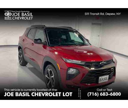 2022 Chevrolet TrailBlazer RS is a Red 2022 Chevrolet trail blazer SUV in Depew NY
