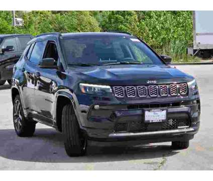 2024 Jeep Compass Limited is a Black 2024 Jeep Compass Limited SUV in Saint Charles IL