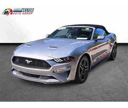 2021 Ford Mustang EcoBoost Premium is a Silver 2021 Ford Mustang EcoBoost Premium Convertible in Wilson NC