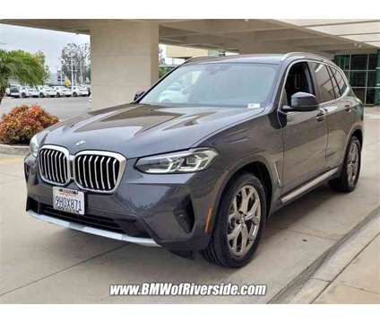 2024 BMW X3 sDrive30i is a Grey 2024 BMW X3 sDrive30i SUV in Riverside CA