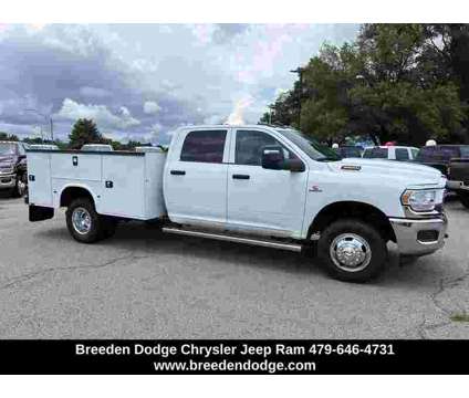 2024 Ram 3500 Tradesman With Knapheide Service Body is a White 2024 RAM 3500 Model Tradesman Car for Sale in Fort Smith AR