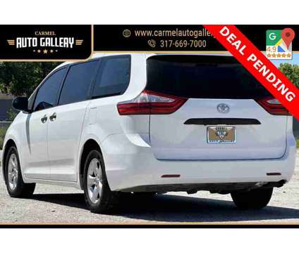 2017 Toyota Sienna L 7 Passenger is a White 2017 Toyota Sienna L Car for Sale in Carmel IN