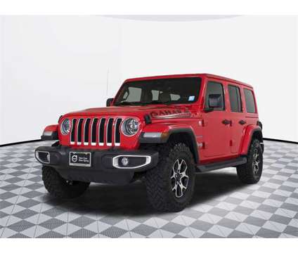 2021 Jeep Wrangler Unlimited Sahara is a Red 2021 Jeep Wrangler Unlimited Sahara SUV in Silver Spring MD