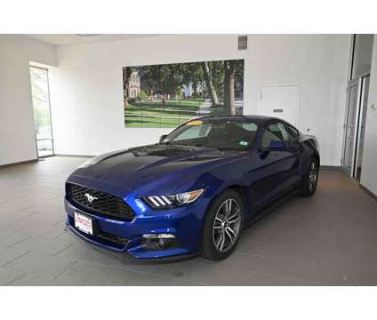 2015 Ford Mustang EcoBoost Premium is a Blue 2015 Ford Mustang EcoBoost Premium Coupe in Merrimack NH