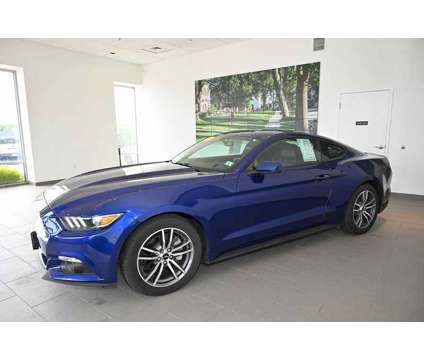 2015 Ford Mustang EcoBoost Premium is a Blue 2015 Ford Mustang EcoBoost Premium Coupe in Merrimack NH
