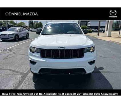 2021 Jeep Grand Cherokee 80th Anniversary Edition is a White 2021 Jeep grand cherokee SUV in Fort Wayne IN