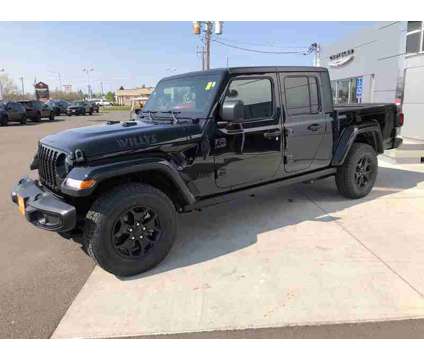 2021 Jeep Gladiator Sport is a Black 2021 Sport Truck in Superior WI