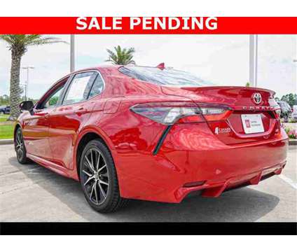2022 Toyota Camry SE is a Black, Red 2022 Toyota Camry SE Car for Sale in Moss Point MS