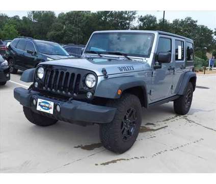 2017 Jeep Wrangler Unlimited Willys is a Silver 2017 Jeep Wrangler Unlimited SUV in Denton TX