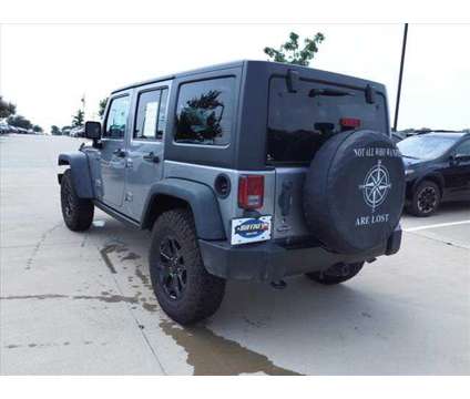 2017 Jeep Wrangler Unlimited Willys is a Silver 2017 Jeep Wrangler Unlimited SUV in Denton TX