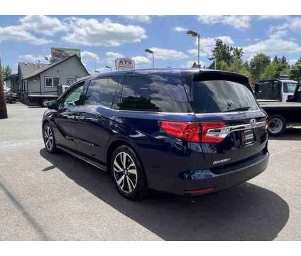 2019 Honda Odyssey Elite is a Blue 2019 Honda Odyssey Elite Car for Sale in Portland OR