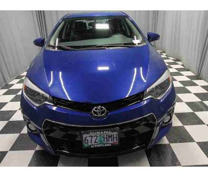 2015 Toyota Corolla S Plus is a Blue 2015 Toyota Corolla S Plus Sedan in Portland OR