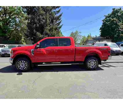 2022 Ford F-250SD Lariat is a Red 2022 Ford F-250 Lariat Truck in Portland OR