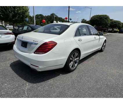 2015 Mercedes-Benz S-Class S 550 4MATIC is a White 2015 Mercedes-Benz S Class S550 Car for Sale in Newport News VA