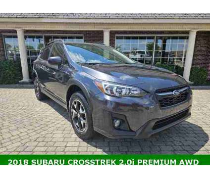 2018 Subaru Crosstrek 2.0i Premium AWD is a Grey 2018 Subaru Crosstrek 2.0i Premium SUV in Bowling Green OH
