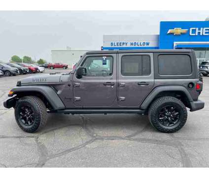2021 Jeep Wrangler Unlimited Willys is a Grey 2021 Jeep Wrangler Unlimited SUV in Viroqua WI