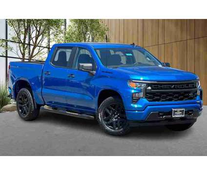 2024 Chevrolet Silverado 1500 Custom is a Blue 2024 Chevrolet Silverado 1500 Custom Truck in Madera CA
