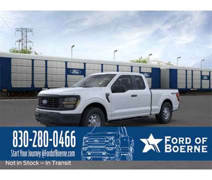 2024 Ford F-150 XL is a White 2024 Ford F-150 XL Truck in Boerne TX