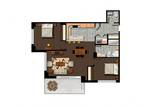 Axial Towers - 2 Bed 1.5 Bath G