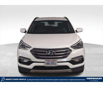 2017 Hyundai Santa Fe Sport 2.4L is a White 2017 Hyundai Santa Fe Sport 2.4L SUV in Columbus OH