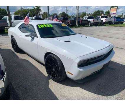 2013 Dodge Challenger R/T is a White 2013 Dodge Challenger R/T Coupe in Fort Lauderdale FL