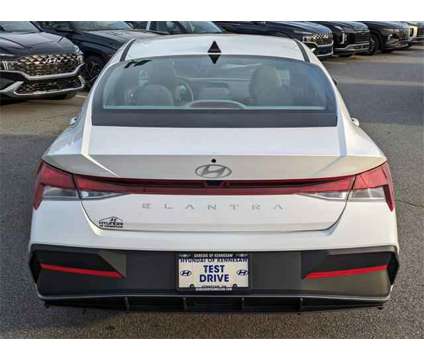 2024 Hyundai Elantra SEL is a White 2024 Hyundai Elantra Sedan in Kennesaw GA
