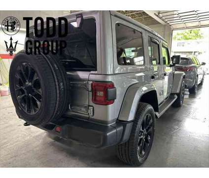 2021 Jeep Wrangler 4xe Unlimited Sahara 4x4 is a Silver 2021 Jeep Wrangler SUV in Danbury CT