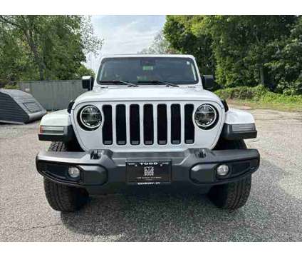 2021 Jeep Wrangler Unlimited Sahara Altitude 4x4 is a White 2021 Jeep Wrangler Unlimited Sahara SUV in Danbury CT