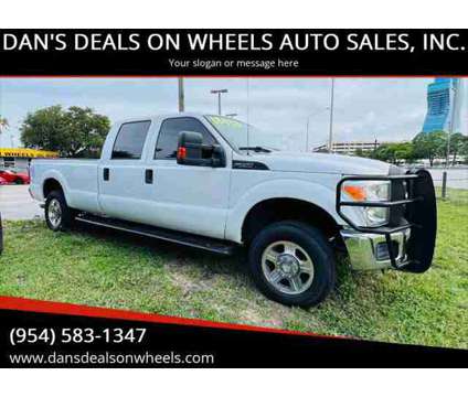 2012 Ford F-250 XLT 4x4 4dr Crew Cab 8 ft. LB Pickup is a White 2012 Ford F-250 XLT Truck in Fort Lauderdale FL