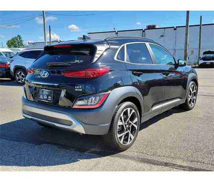 2023 Hyundai Kona Limited is a Black 2023 Hyundai Kona Limited SUV in Bloomfield NJ