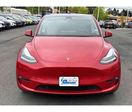 2022 Tesla Model Y Long Range Dual Motor All-Wheel Drive is a Red 2022 Station Wagon in Everett WA